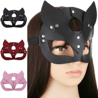 European and American personality PU leather fox party masquerade eye for men and women