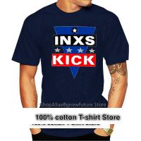 INXS เสื้อยืดแนววินเทจทัวร์คอนเสิร์ตเสื้อยืดคอกลมแขนลำลองขาสั้นพิมพ์ลายแฟชั่นผ้าคอตตอน100% ฤดูร้อนใหม่เสื้อยืดตลกๆสำหรับคอกลม