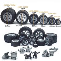 2-4pcs Technical Tire Wheel Hub DIY Bricks Car Truck Construction building blocks 32019+86652 Tech Parts 44309 92402 Building Sets