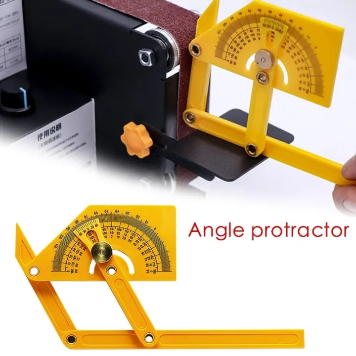 Protractor Angle Ruler Corner Angle Finder Carpentry Tools 0° To 180