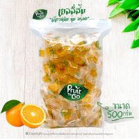 ?เยลลี่..ส้ม..(500 กรัม)?เยลลี่ผลไม้..เคี้ยวหนึบหนับ?Orange Jelly - 橙子軟糖