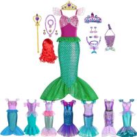 ❁▦✴ Little Mermaid Ariel Children 39;s Dress Ariel Little Mermaid Costume Girls - Girl - Aliexpress