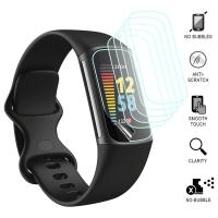 Transparent HD Protective Film For Fitbit Charge5 Screen Protector Full Coverage Clear Film For Fitbit Charge 5 Accessories Windshield Wipers Washers