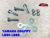 YAMAHA CHAPPY LB50 LB80 REAR SPROCKET BOLT and SPACER SET // น็อตสเตอร์หลัง ชิปปี้ สินค้าคุณภาพดี