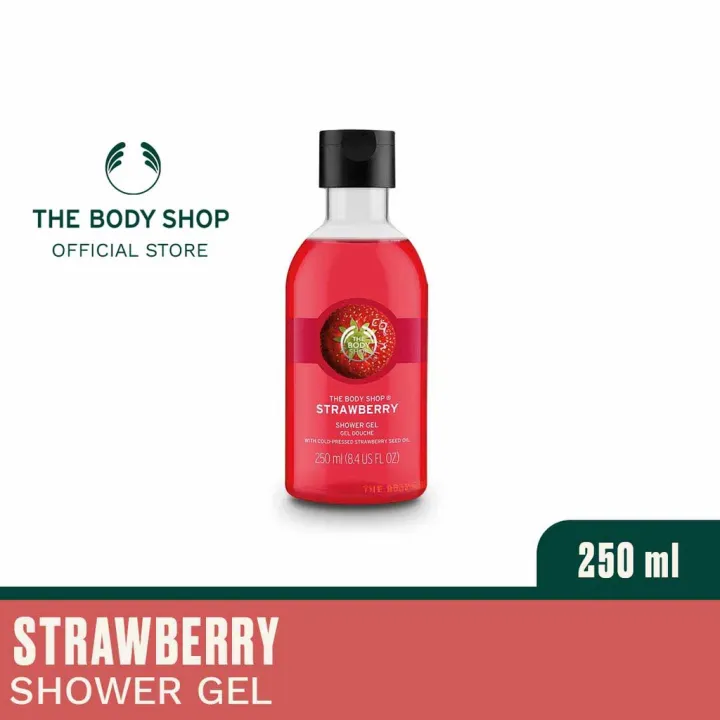 The Body Shop Strawberry Shower Gel 250ml Lazada Ph