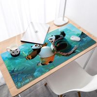 Kung Fu Panda Mouse Pad เครื่องเกมคอนโซล XXL หน้าแรกโต๊ะคอมพิวเตอร์ความละเอียดสูง แผ่นรองเมาส์สำหรับแล็ปท็อปสำนักงานยางธรรมชาติอ่อนนุ่ม แผ่นรองเมาส์สำหรับเดสก์ท็อป