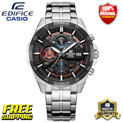 Edifice G-shock EFR-556 ของแท้ผู้ชายแฟชั่นธุรกิจกีฬานาฬิกาควอตซ์ปฏิทินนาฬิกากันกระแทกกันน้ำเหล็กวงรับประกัน 4 ปี EFR-556DB-1A