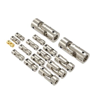 Rc Boat Car Metal Universal Joint Coupling Cardan Joint 2mm/2.3mm/3mm/3.175mm/4mm/5mm/6mm/8mm/10mm Shaft Motor Gimbal Connector