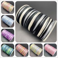 5yards 2.5mm Colorful Cord Rope Thread Chinese Knot Macrame Cord Bracelet Braided String DIY Tassels Beading For Shamballa 【hot】yde863