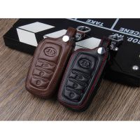 NEW Toyota Harrier / Camry / Fortuner Keyless Remote Car Key Leather Protection Cover Case (Metal Logo) ting