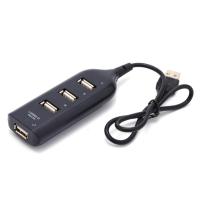 [HOT HAIXWLXKWW 589] ความเร็วสูง4พอร์ต2.0 USB HUB Splitter Adapter สำหรับแล็ปท็อปโน๊ตบุ๊ครับอุปกรณ์ต่อพ่วงอุปกรณ์เสริม