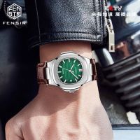 Classic square nautilus automatic man watches sports series leather noctilucent trend of mechanical watch men --nb230710◙✁