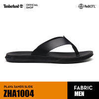 Timberland Mens Seaton Bay Thong Flip Flops Medium Black รองเท้าผู้ชาย (ZHA1004)