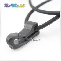 【cw】 50pcs/pack Black Outdoor External Strapping Plastic Rope Hook Rope Buckle 【hot】