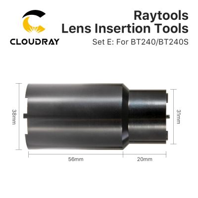 Cloudray Raytools Lens Insertion Tool for Focusing Collimating Lens on BT210S BT240S BM 109 BM111 BM114 Fiber Laser Cutting Head