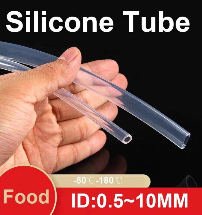 cw-1-3-5-meters-food-grade-transparent-silicone-rubber-hose-id-0-31-2-3-4-5-6-7-8-9-10-mm-o-d-nontoxic-tube