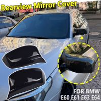 M Style Car Side Rearview Mirror Cover Cap Replacement Mirror Case Shell Trim For BMW E60 E61 2003-2008 Rear View Mirror Covers