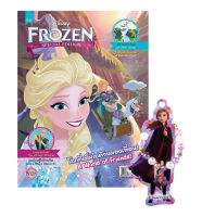 Bundanjai (หนังสือเด็ก) Disney Frozen Special Edition โลกที่เต็มไปด้วยผองเพื่อน A World of Friends สร้อยข้อมือลูกปัดพร้อมจี้ Frozen