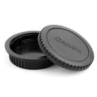 ฝาปิดเลนส์ แคนอน Rear Lens Cap + Body Cap for Canon EOS DSLR EF EFs