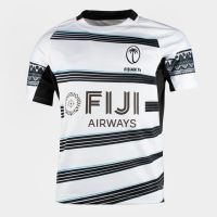 Fiji 7S 2023 Men’S Home Jersey Shirt 2023/24 FIJI SEVENS RUGBY HOME JERSEY TRAINING SHORTS Size S---5XL