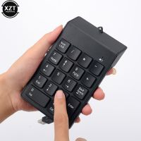 Universal Numeric 18 Keys Keypad USB Wire Mini Number Keyboard Keycap for Laptop Desktop PC Computer Numpad Keyboard Accountant