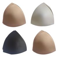 【CW】 2PCS Swimsuit Padding Inserts Foam Triangle Sponge Pads Chest Cups Breast Bra Bikini Pad Women Intimates Accessory