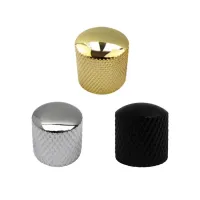 1 Pcs Electric Guitar Bass Tone And Volume Metal Electronic Control Knobs Cap 18MM*18.4MM*6.0MM
