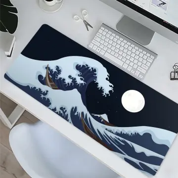 Japanese Desk Mat, Koi Carp Desk Mat, Anime Desk Mat, Desk Accessories,  Computer Desk Mat, Gaming