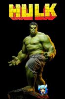 เดอะฮัลค์ The Incredible HULK w/Base 2012 ver. 1/4 พร้อม ฐาน Figure Vinyl Model Kit ไวนิล ฟิกเกอร์ โมเดล 23 นิ้ว