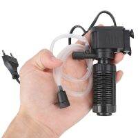 【LZ】✜  Mini Fish Tank Oxygenation Filter filtração submersível para aquário purificador de água 3 em 1