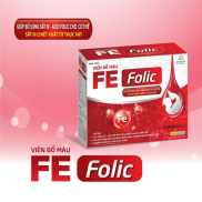 Viên Bổ Máu Fe Folic Bổ Sung Sắt III Acid Folic Không Nóng