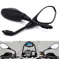 Universal 10mm Motorcycle Rearview Mirror Left&amp;Right Rear View Mirrors Housing Side Mirror for Suzuki SV650S DL650 V-STROM 600