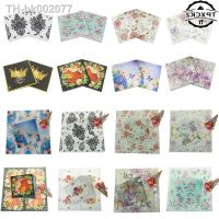 ✙⊕✓ 20Pcs/lot Tissue Napkins Floral Flower Theme Paper Napkins Decoupage Decoration Festive Party Supplies 33x33cm