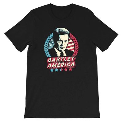 Staromia Bartlet สำหรับ America ถ่ายภาพ West Wing Jed President การเมืองของขวัญตลกสำหรับชายหญิงหญิง Unisex เสื้อยืดS-5XL