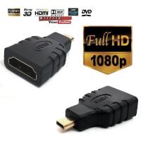 HDMI Female Socket to Micro HDMI Male Plug Adapter for HDMI Cables