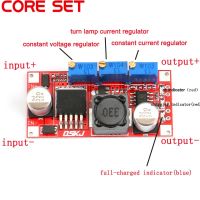 LM2596 DC-DC แบบซีซีซีวีโมดูลแหล่งจ่ายไฟ7V-35V ถึง1.25V-30V 3A แปลงไดรเวอร์นำบอร์ดจ่ายไฟเครื่องควบคุม