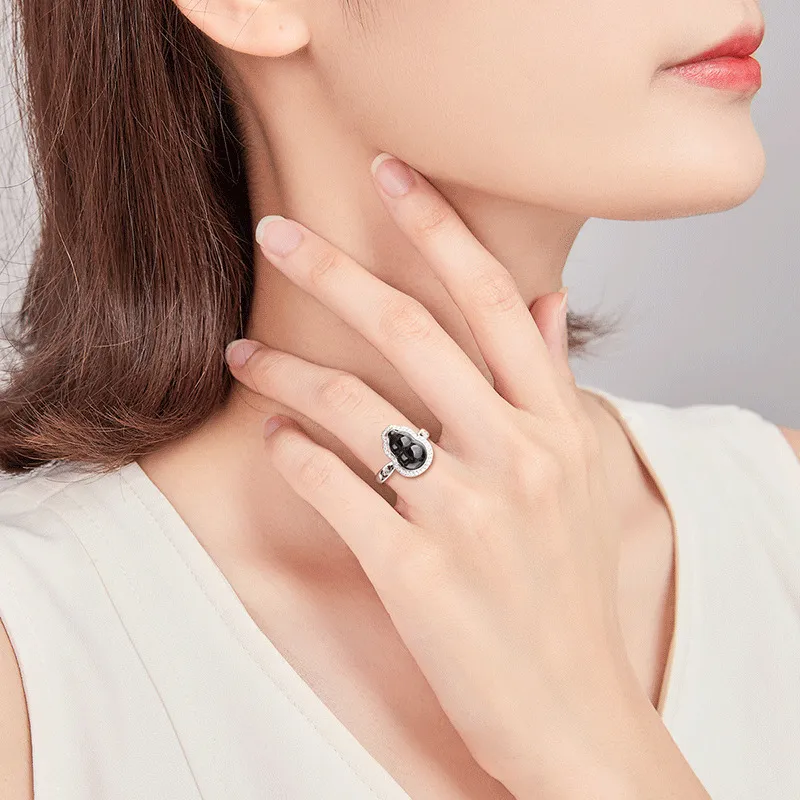 Black Vibrant Spirit Ring 2025