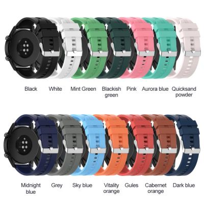 【CC】 Silicone GT3 20mm 22mm Smartwatch Band Wristband Wrist