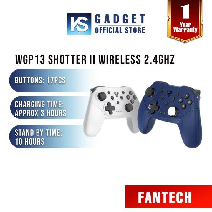 Fantech Wgp Shotter Ii Revolver Wireless Ghz Gaming Controller Lazada