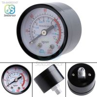 ஐ☃ Bar Air Pressure Gauge 10mm 1/8 BSP 13mm 1/4 BSP Thread 0-180 PSI 0-12 Manometer Double Scale For Air Compressor