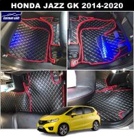 พรมปูพื้นรถยนต์HONDA JAZZ GK 2014-20 ลายDIAMOND เต็มคัน