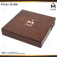 Magie Portable Cajon Pad รุ่น PTCAJ 3E-BW คาฮองไฟฟ้า แผ่นซ้อม เครื่องเคาะจังหวะ เครื่องดนตรี พกพา