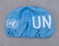 tomwang2012.US UN UNITED NATIONS PEACEKEEPING FORCE TACTICAL M88 HELMET COVER CAP no helmet