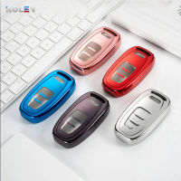 Soft Tpu รถ Remote Key Case ฝาครอบ Fob สำหรับ Audi A1 A3 A4 A5 A6 A8 Quattro Q3 Q5 Q7 S5 S5 S6 S8 S7 Splash Proof Shell