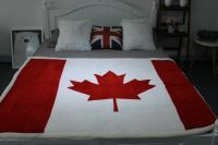 130cmx150cm Canada USA US UK ENGLAND BRITISH flag fleece plush faux fur tv sofa gift blanket throw blankets plaids