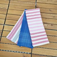 1 Piece Striped Dish Towel Cotton Kitchen Towel Printed Tea Towel Table Napkin Kitchen Textile Europe 45x70cm 17.7 quot;x27.6 quot;