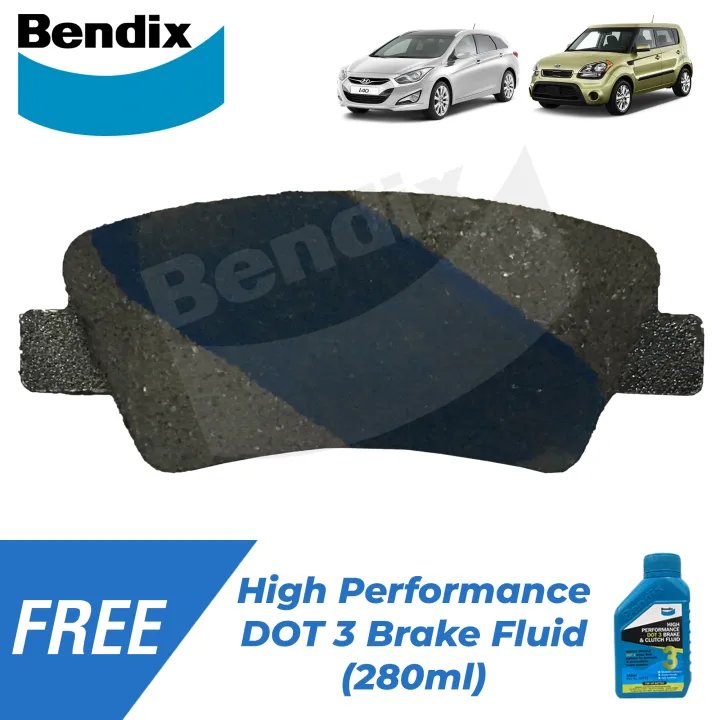 Bendix Brake Pads GCT DB2088 Rear Set for Hyundai Elantra and i40 2012