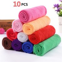 10pcs 25X25CM Practical Durable Soft Cotton Face Hand Washcloths