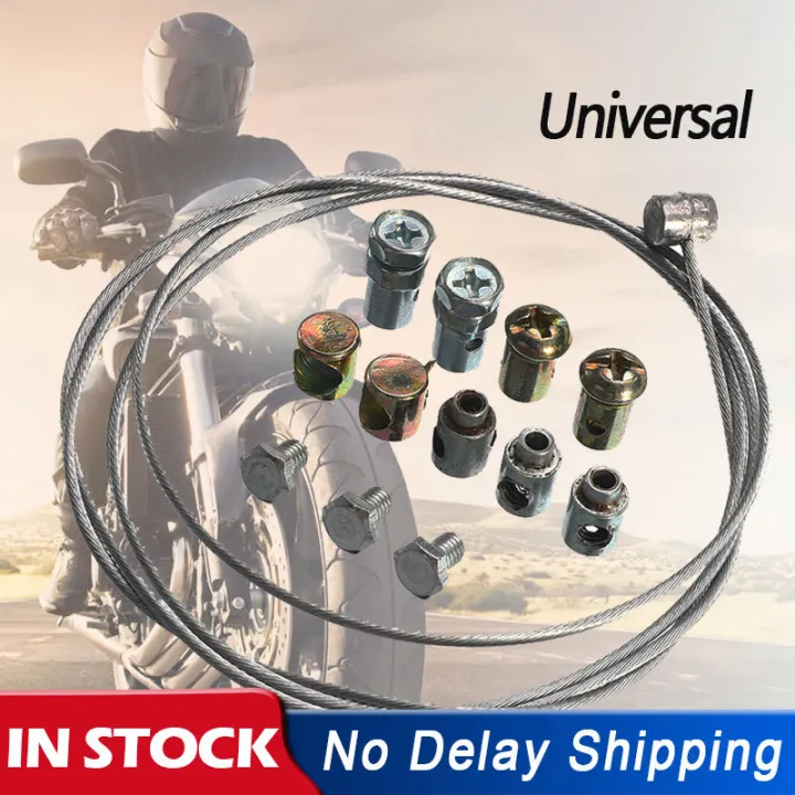 1 Set Universal Motorcycle Emergency Throttle Cable Brake Clutch Cable