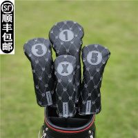 Black Taylormade ¯ Golf limited edition golf club cover club head cover wooden club cover cap cover ball head protective cover new J.LINDEBERG DESCENTE PEARLY GATES ANEW FootJoyˉ MALBON Uniqlo